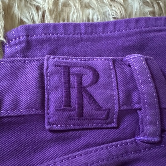 Ralph Lauren Purple Flared Jeans - Picture 3 of 6